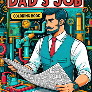 Dad's Job Gifts - Funny & Hilarious Coloring Book for Kids, Perfect Father's Day Gift for Hours of Fun & Laughter
