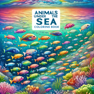 Animals Under the Sea for Kids - Fun and Educational Ocean Creature Illustrations for Children, 8.5" x 11" Size, Perfect for Boys and Girls
