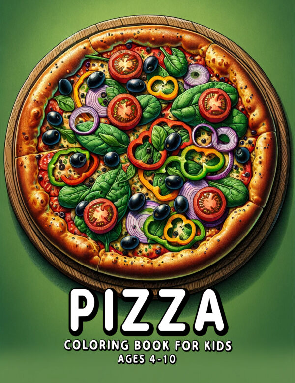 Pizza Holiday Fun - Children's Activity Book with Cute Pizza Illustrations, Perfect Gift for Boys & Girls, Creative Entertainment for Kids