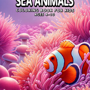 Ocean Explorers - Discover Cute & Funny Sea Animals, Retro Coloring Fun for Kids & Family, Perfect Gift for Creative Play & Learning