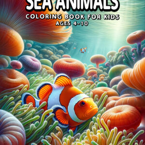 Nautical Nostalgia - Vintage-Inspired Sea Animal Art, Fun & Engaging Coloring Book for Creative Kids, Perfect Gift for Any Occasion