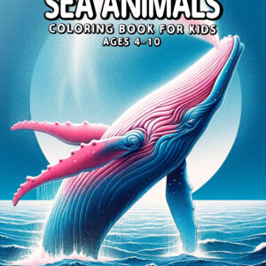 Seafaring Friends - Cute Vintage-Inspired Sea Creatures, Fun & Relaxing Coloring Book for Kids & Families, Perfect Gift for Creative Play