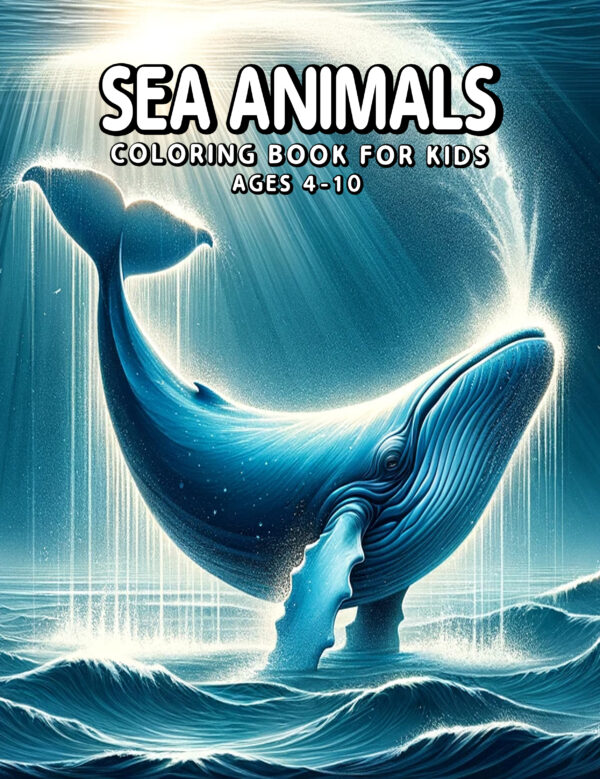 Underwater Escapades - Retro Sea Animal Illustrations, Fun & Colorful Activities for Kids & Family, Perfect Gift for Ocean Lovers