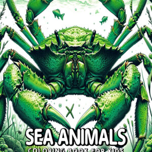 Aquatic Adventures - Colorful & Engaging Sea Animals, Fun Retro Artwork for Kids, Perfect Holiday Gift & Educational Coloring Book