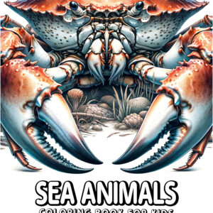 Retro Sea Journey: Engaging Coloring Book with Funny Sea Creatures, Ideal for Family Fun & Relaxation