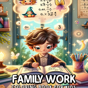 Family Work - Inspiring Career Adventures for Kids, Fun & Educational Coloring Book, Perfect Gift for Little Explorers