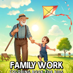 Family Work - Fun & Educational Coloring Book, Inspiring Careers for Kids, Perfect Gift for Future Professionals & Young Dreamers