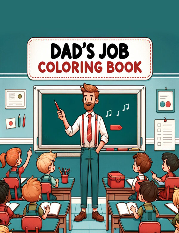 Dad’s Job for Son - Fun & Educational Activities, Perfect Father-Son Gift, Encourages Creativity & Bonding Time