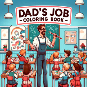 Dad’s Job for Daughter - Fun & Educational Activity Book, Perfect Father-Daughter Gift, Learn About Inspiring Professions