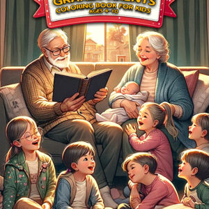 Vintage Grandparents - Fun & Educational Coloring Book, Nostalgic Family Memories, Perfect Gift for Grandparent’s Day & Kids’ Creativity