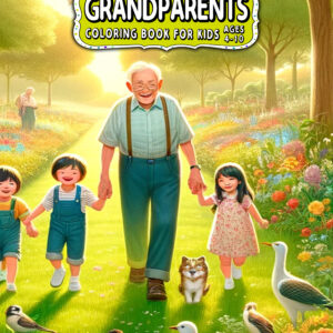 Grandparents’ Love - Fun & Heartwarming Coloring Book for Kids, Perfect Gift for Family Bonding & Grandparents Day, 8.5” x 11”