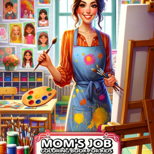 Mom’s Job - Fun & Educational Coloring Book, Inspiring Careers for Kids, Perfect Gift for Mother’s Day, Birthdays & Future Dreamers!