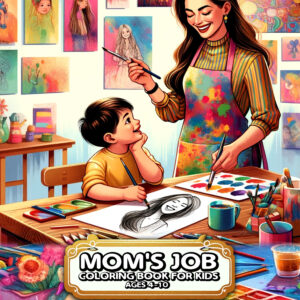 Mom's Job Coloring Adventures - Fun & Educational Activities, Ideal Gift for Kids to Explore Different Professions