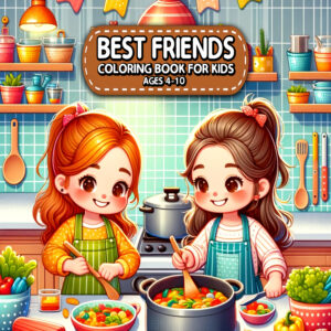 Best Friends Coloring Book - Funny & Heartwarming Activities, Perfect Gift for BFFs, Boys & Girls on Birthdays & Special Occasions