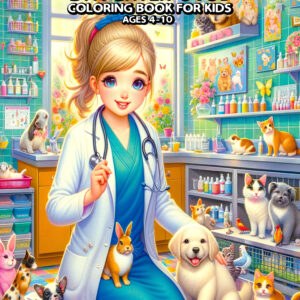 Retro Daughter’s Job - Fun & Educational Coloring Book, Inspiring Careers for Girls, Perfect Gift for Creative & Ambitious Kids