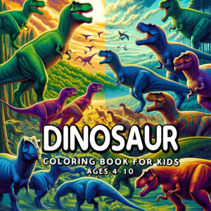 Funny Dinosaur Gifts for Kids – Fun & Engaging Activity Book, Perfect Party Favors & Birthday Gifts for Dinosaur Lovers