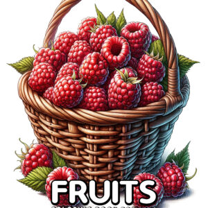 Fruits - Happy Coloring Book with Sweet Fruit Patterns and Creative Activities, Ideal Gift for Fun-Loving Artists and Nature Enthusiasts
