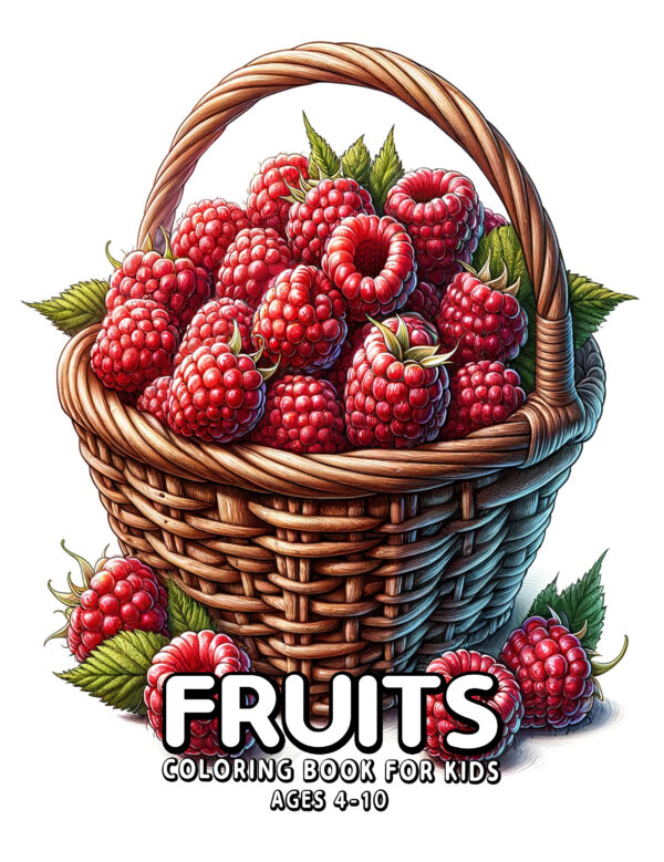 Fruits - Happy Coloring Book with Sweet Fruit Patterns and Creative Activities, Ideal Gift for Fun-Loving Artists and Nature Enthusiasts