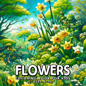 Flowers - Calm and Creative Coloring Book Filled with Delightful Florals and Natural Patterns, Great for Mindfulness and Artistic Expression