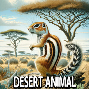 Desert Animal Gift For Kids - Fun & Engaging Coloring Book, 8.5" x 11", Perfect for Creative Play & Learning About Wildlife