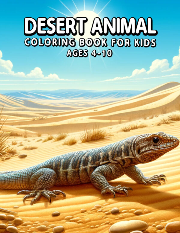 Dive into the World of Desert Animals – Fun Coloring Book for Children that Encourages Creativity and Exploration