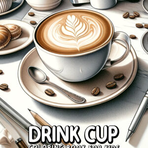 Funny Faces Drink Cup Coloring Book - Hilarious & Creative Fun for Kids, Perfect Gift for Boys & Girls, Ideal for Holidays & Birthdays