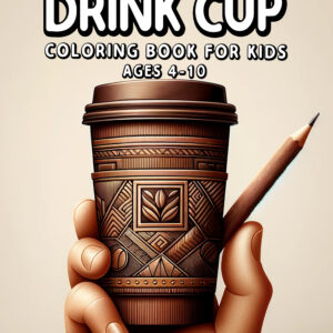 Funny Faces and Cute Cups Coloring Adventure - Fun Drink Cup Characters for Kids, Perfect Gift for Birthdays & Holidays