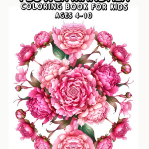 Flower Mandala - Elegant Floral Mandala Designs to Color, Encourages Creativity and Focus, Great Gift for Nature and Pattern Fans