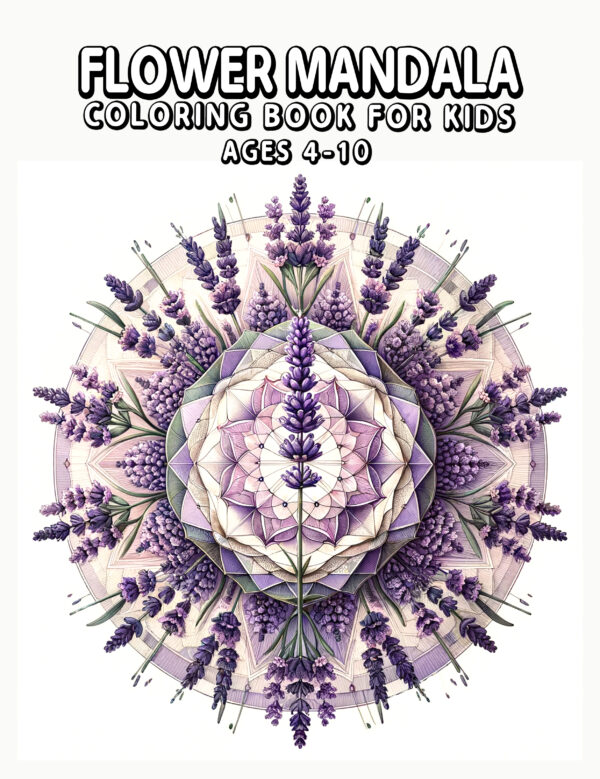 Flower Mandala - Inspiring Designs for Peaceful Coloring, Intricate Flower Patterns for Artistic Fun, Perfect Gift for Floral Fans