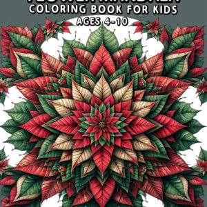 Flower Mandala - Colorful Mandala Collection Featuring Detailed Florals, Perfect for Relaxation, Gifting, and Artistic Expression
