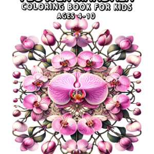 Flower Mandala - Intricate Coloring Book for Mindful Creativity, Explore Beautiful Florals in Every Page, Gift for Mandala Lovers