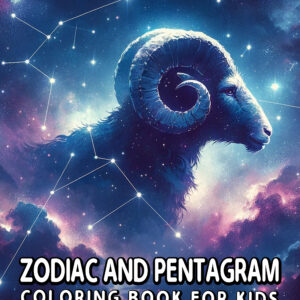 Zodiac and Pentagram Coloring Book – Creative Play & Relaxation for Kids, Ideal Gift for Birthdays, Holidays, and Imaginative Fun