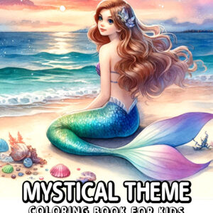 Mystical Theme For Kids – Discover Magical Creatures & Secrets, Fun Coloring Book Gift for Boys and Girls, Hours of Creative Entertainment