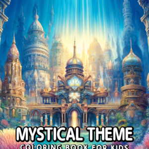Mystical Theme - Fun & Magical Coloring Book for Kids, 8.5" x 11", Ideal Gift for Boys and Girls, Full of Enchanted Activities