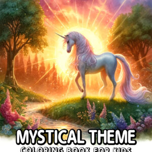 Mystical Theme Coloring Book – Gift for Kids Who Love Creativity, Ideal for Boys and Girls, Hours of Magical Coloring Enjoyment