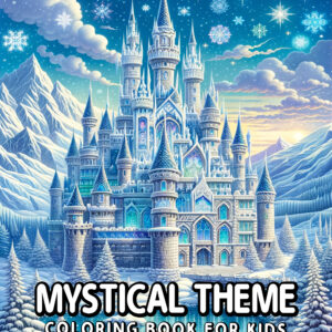 Mystical Theme Coloring Book - Bask in the Glow of a Magical Moon, Perfect for Boys and Girls, Hours of Creative Fun and Imagination