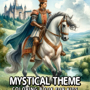 Mystical Theme Coloring Books for Kids – Ideal Gift for Boys and Girls, 8.5" x 11" Size, Packed with Hours of Magical Coloring Fun