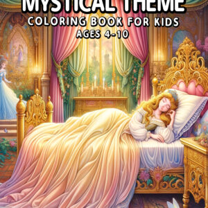 Mystical Theme Coloring Book for Kids – Fun & Beautiful Illustrations, Perfect Gift for Creative Boys and Girls Who Love Magical Adventures