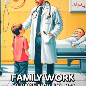 Family Work - Teach Kids About Jobs & Responsibilities, Fun Coloring & Activity Book, Perfect Gift for Boys & Girls