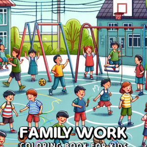 Family Work - Explore Jobs & Family Roles, Fun & Educational Coloring Book for Kids, Great for Career Exploration
