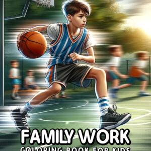 Family Work - Engaging Coloring & Activity Book, Teach Kids About Jobs & Careers, Ideal for Boys & Girls