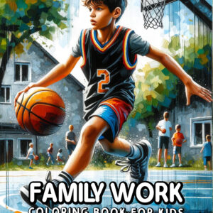 Family Work - Educational Fun, Learn Family Careers and Color, Ideal for Kids