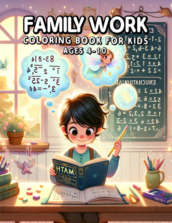 Family Work - Discover Fun Jobs and Family Roles, Ideal Activity Book for Kids