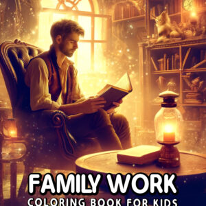 Family Work - Exciting Job Exploration for Kids, Fun Coloring & Learning Activities, Great Gift for Family Bonding