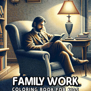 Family Work - Learn About Family Careers with Fun Activities, Great Gift for Kids