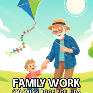 Family Work - Inspiring Career Exploration for Kids, Fun & Educational Activity Book, Learn & Color Family Professions