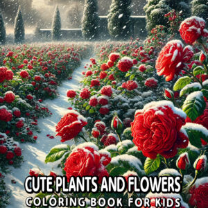 Explore Cute Plants and Flowers – A Coloring Book for Curious Kids, Sparks Imagination and Love for Nature